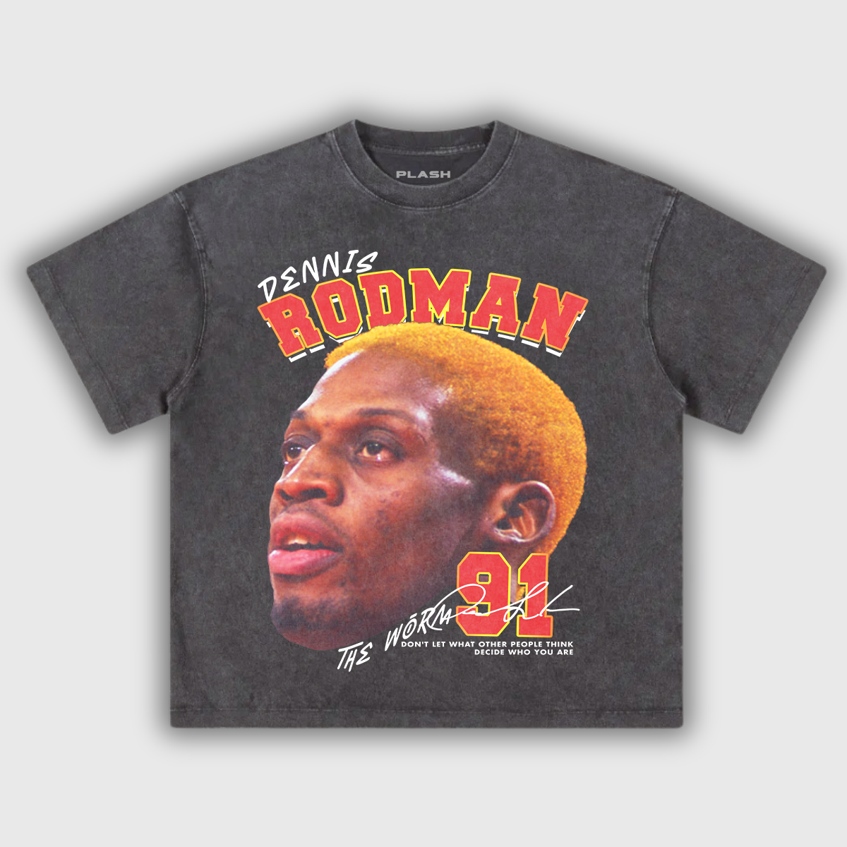 Dennis Rodman Graphic Tee "#91"
