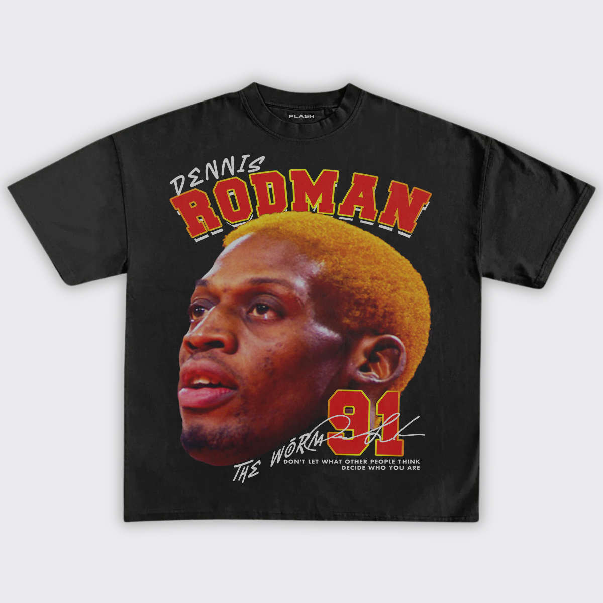 Dennis Rodman Graphic Tee "#91"