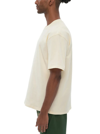 Beige Basic Oversized T-Shirt