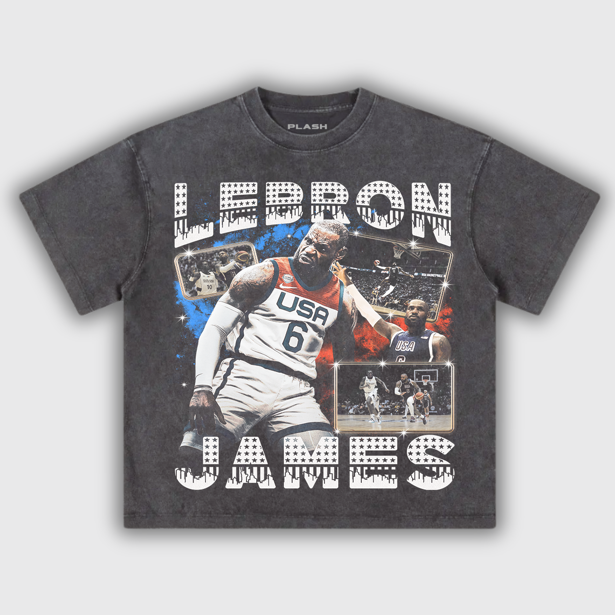 Lebron James Graphic Tee "USA"