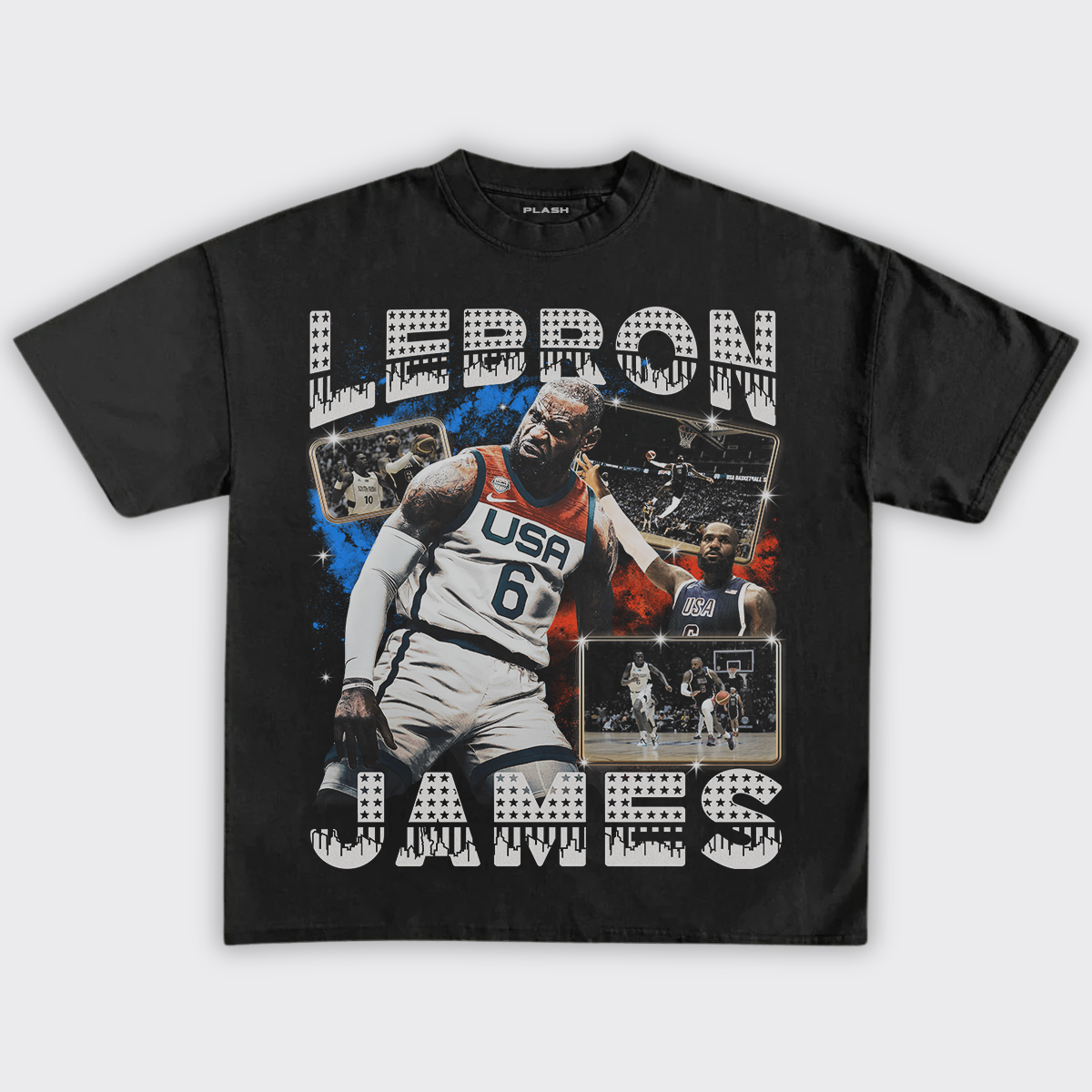 Lebron James Graphic Tee "USA"