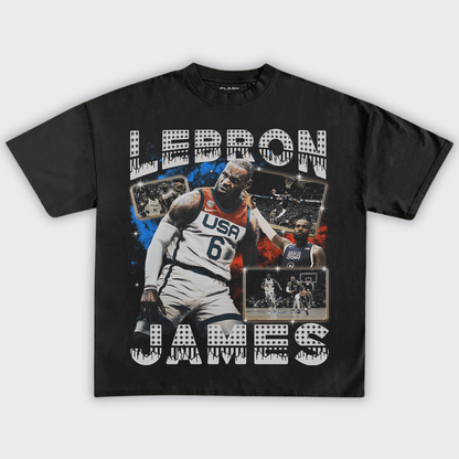 Lebron James Graphic Tee "USA"
