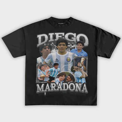 Diego Maradona Graphic Tee "ARGENTINA"