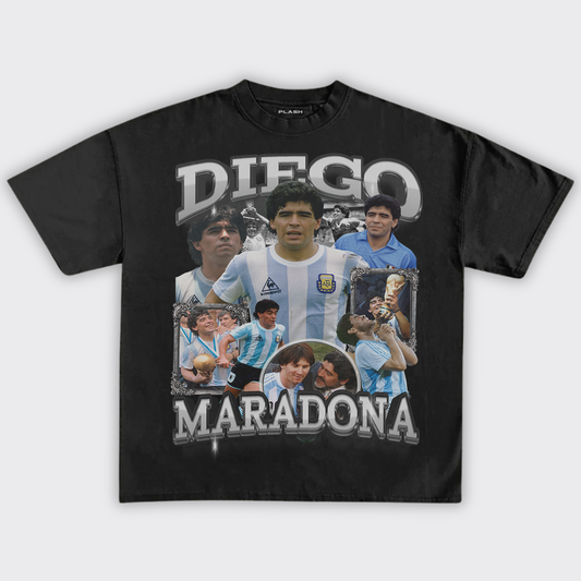 Diego Maradona Graphic Tee "ARGENTINA"