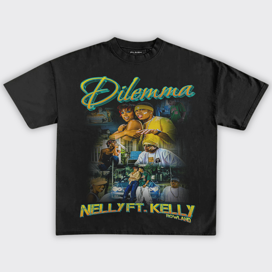 Nelly and Kelly Graphic Tee "DILEMMA"
