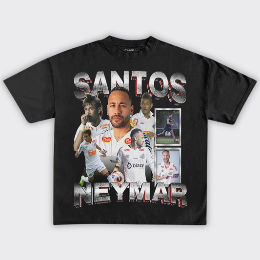 Neymar jr. Graphic Tee "SANTOS"