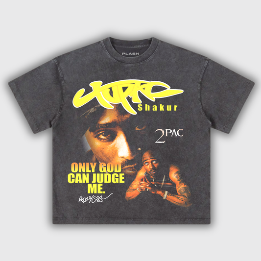 2 Pac Graphic Tee "ONLY GOD"
