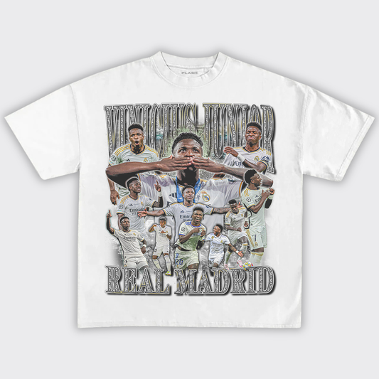 Vinicius Jr. Graphic Tee "SILVER"